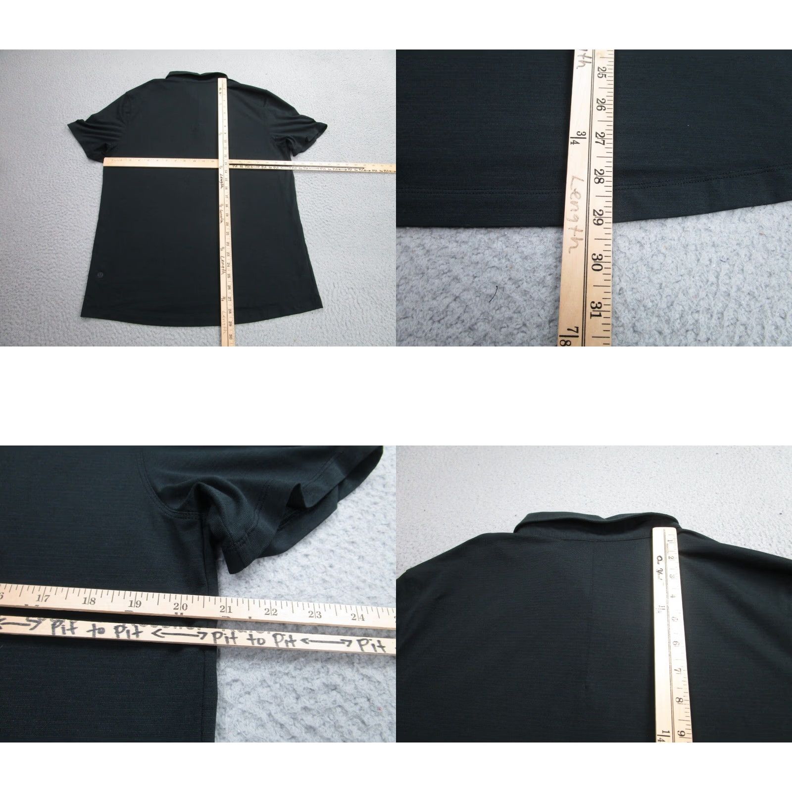 Lululemon St Francis Golden Knights Shirt Mens M Polo Black Lululemon High School Adult Size US M / EU 48-50 / 2 - 8 Thumbnail