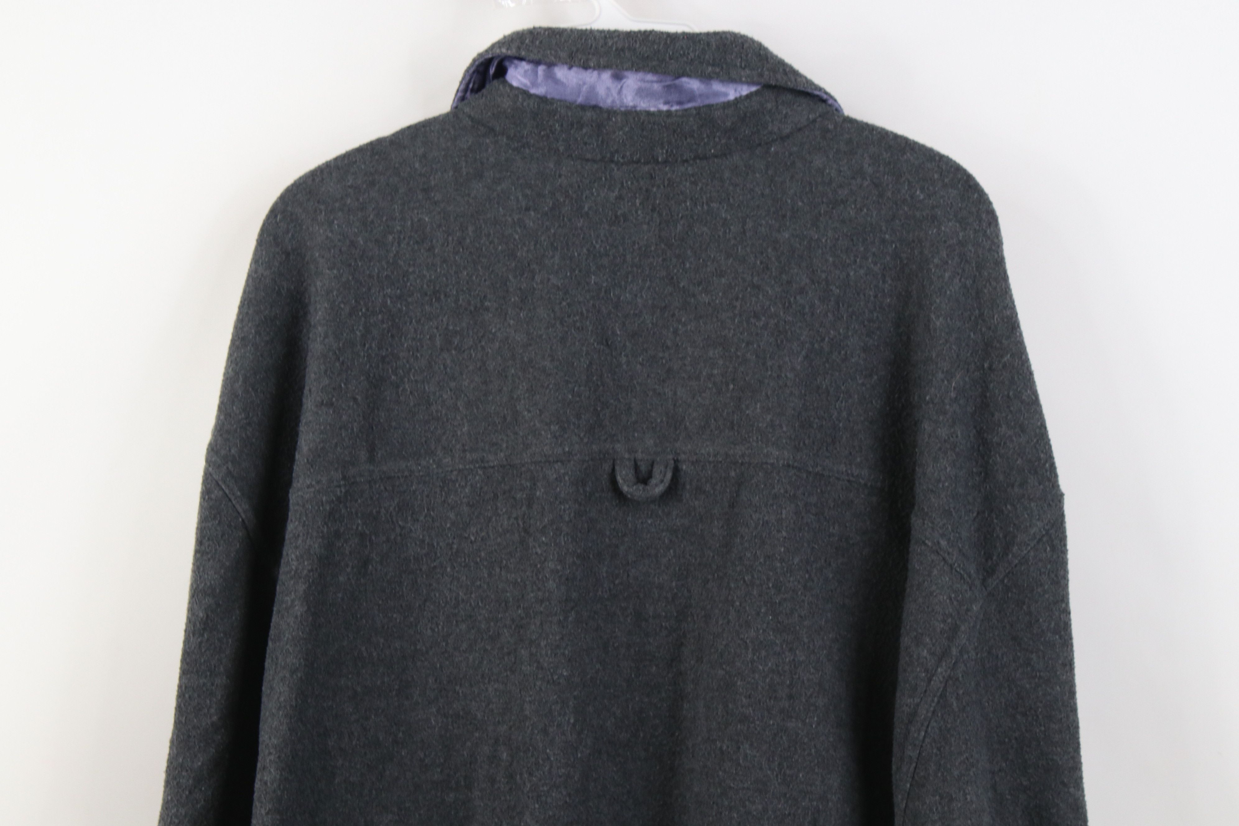 Vintage Vintage 90s Streetwear Baggy Fleece Button Shirt Jacket Jac Size US XL / EU 56 / 4 - 15 Thumbnail