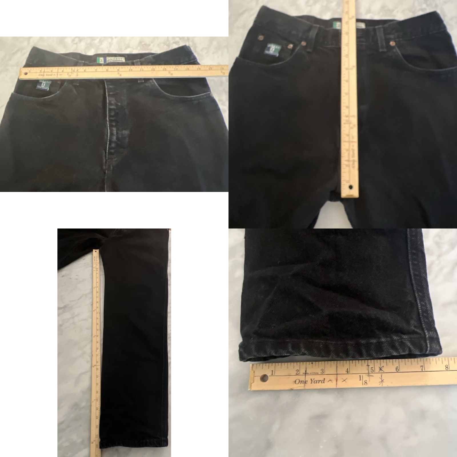 Equipment VINTAGE Cowboy Equipment Black Jeans Men’s 32x32 Denim Straight 5-Pocket USA Rancher Classic Fit Jeans Mens Size US 32 / EU 48 - 9 Thumbnail