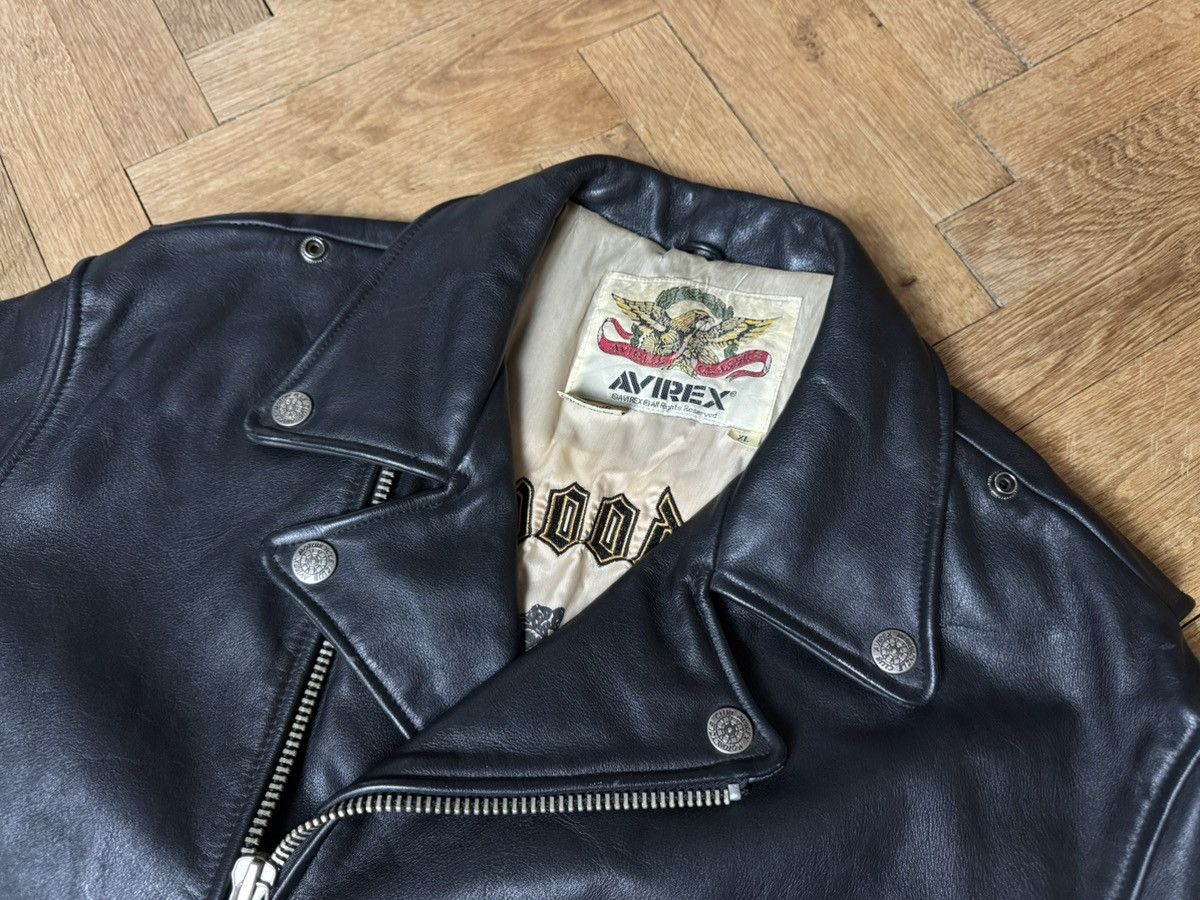 Avirex Avirex Blackhawks Moto Biker Leather Jacket XL Size US XL / EU 56 / 4 - 6 Thumbnail