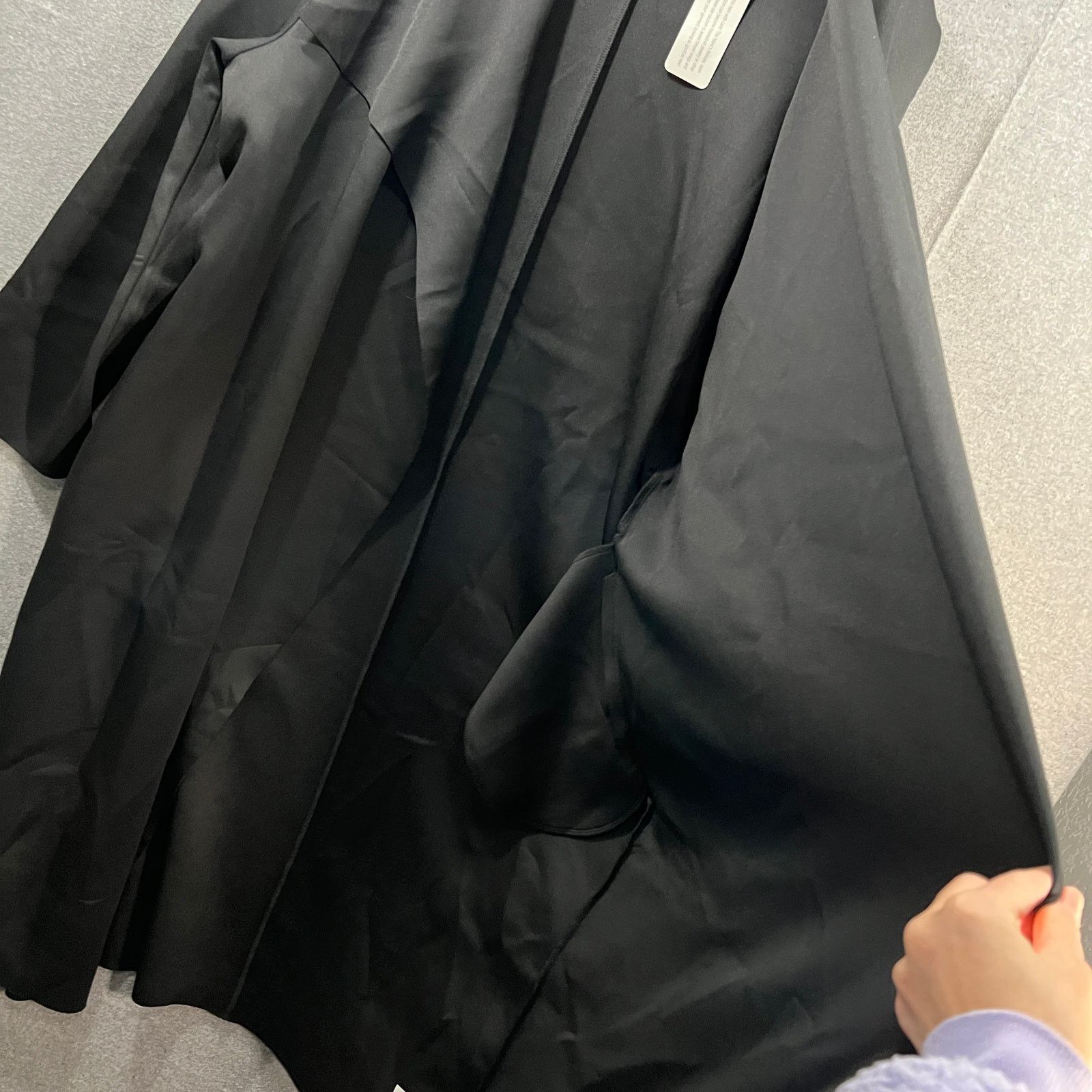 Other Girl With Curves Draped Scuba Jacket Black Size Large Size L / US 10 / IT 46 - 13 Thumbnail