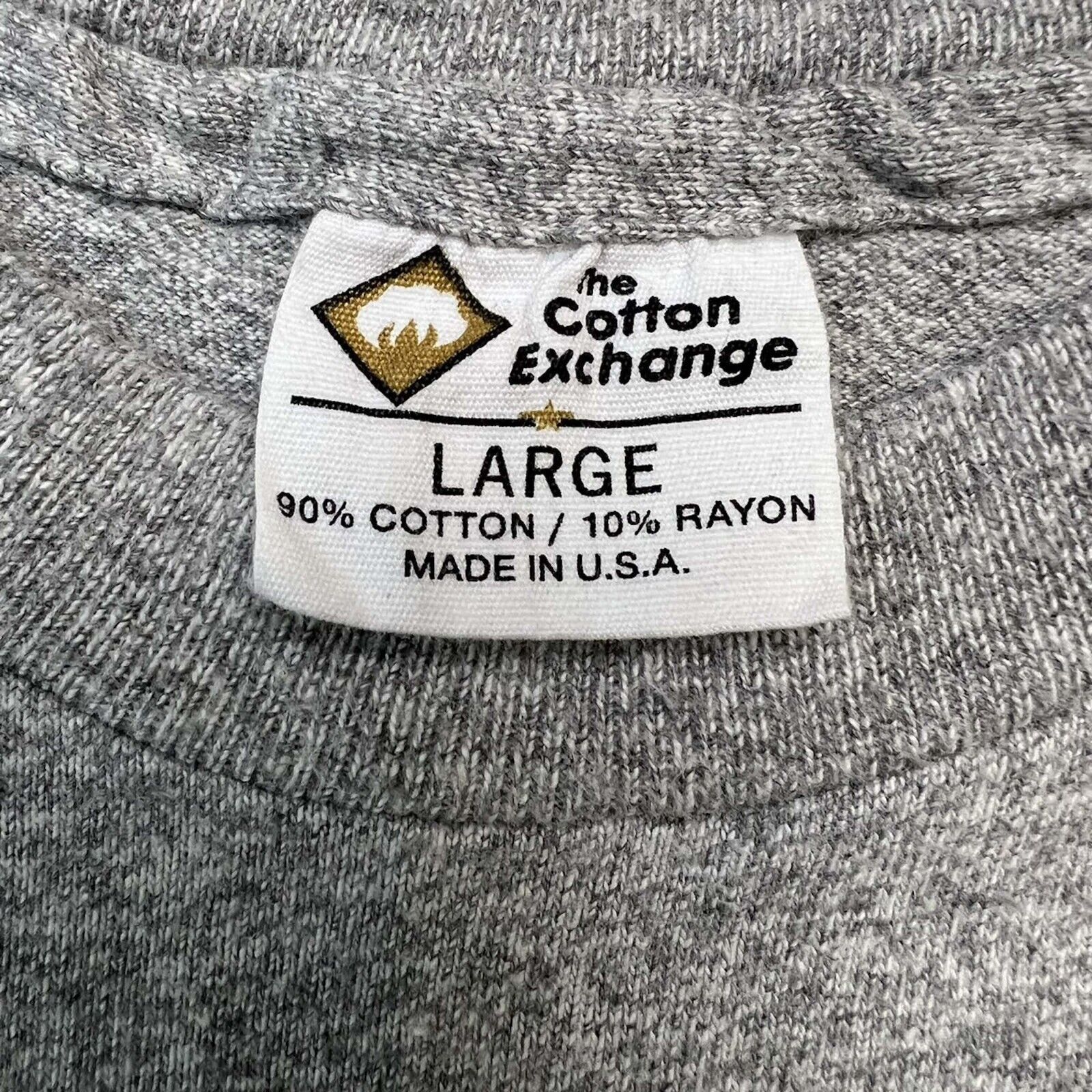 Vintage Vintage 90s Central Michigan University T Shirt Graphic Tee Size US L / EU 52-54 / 3 - 5 Thumbnail