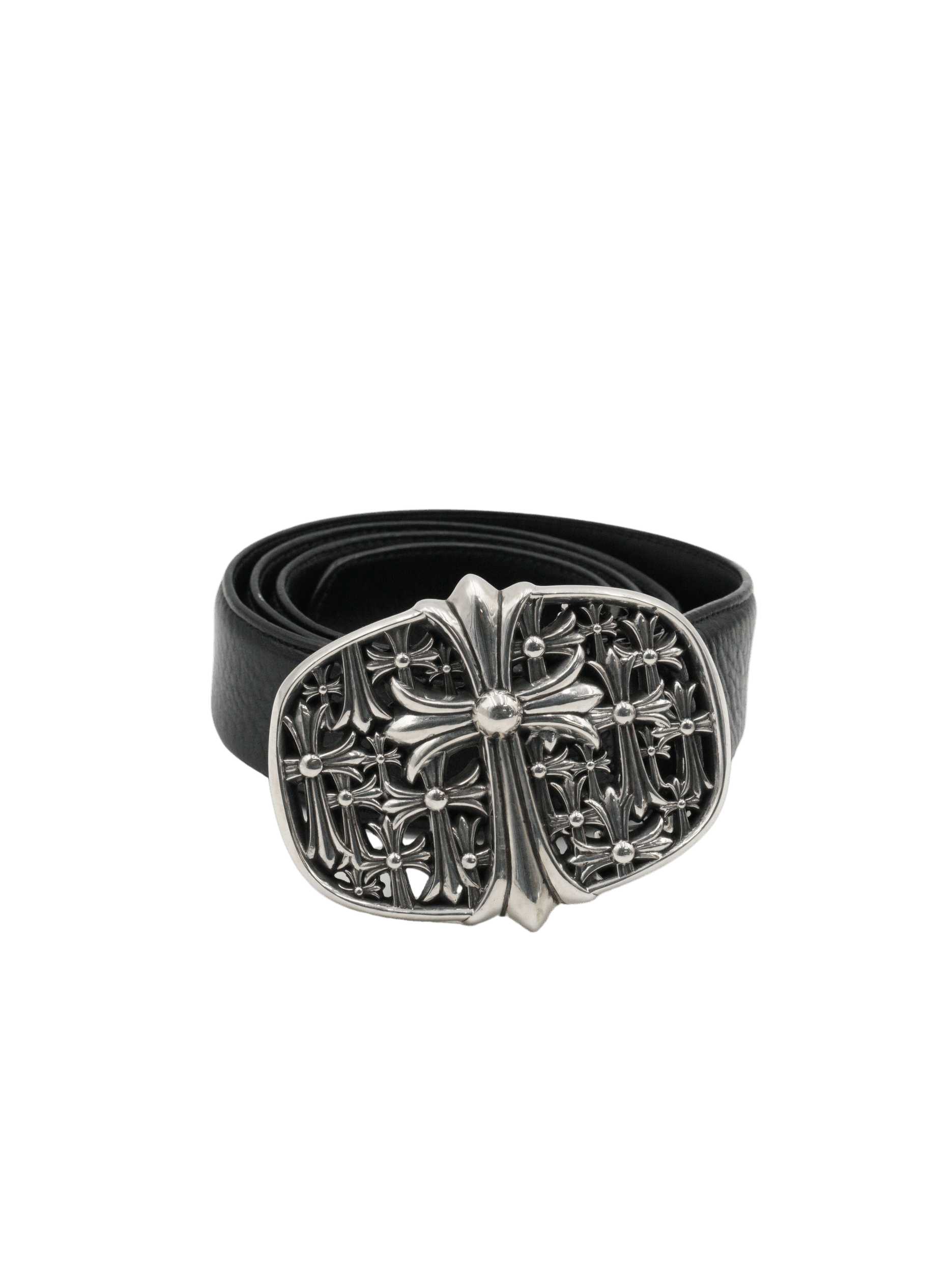 Chrome Hearts Chrome Hearts Cemetery Cross Belt in Silver - 34 Size 34 - 1 Thumbnail