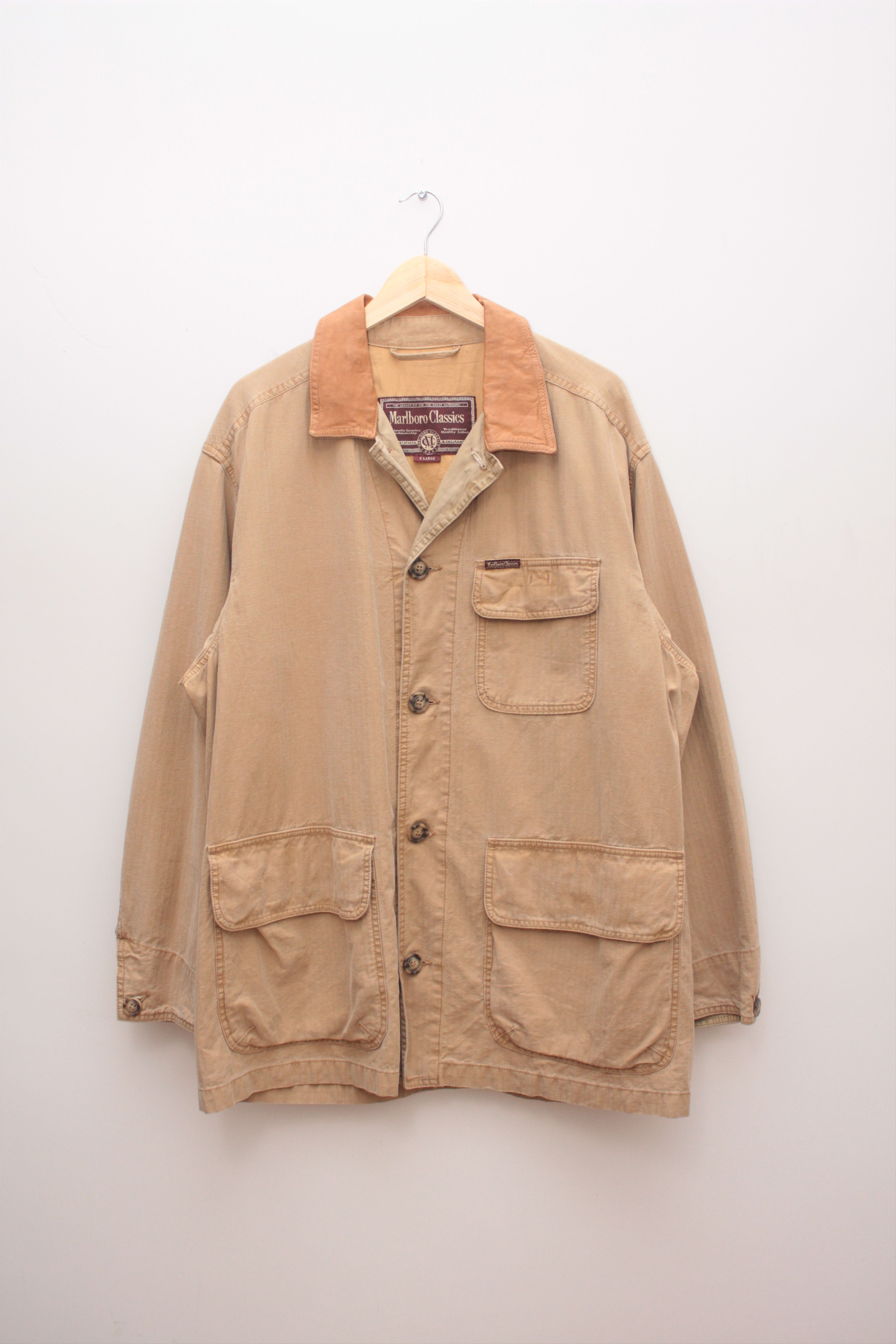 Marlboro Classics Marlboro Classics Beige 3 Pocket Blazer Jacket XL Men's Size US XL / EU 56 / 4 - 2 Thumbnail