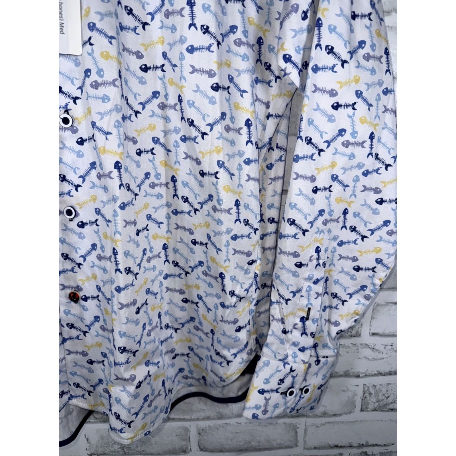 Luchiano Visconti Luchiano Visconti Shirt Fishbone Multicolor Button-Up M Mens Regular Short Sleeve Size US M / EU 48-50 / 2 - 4 Thumbnail