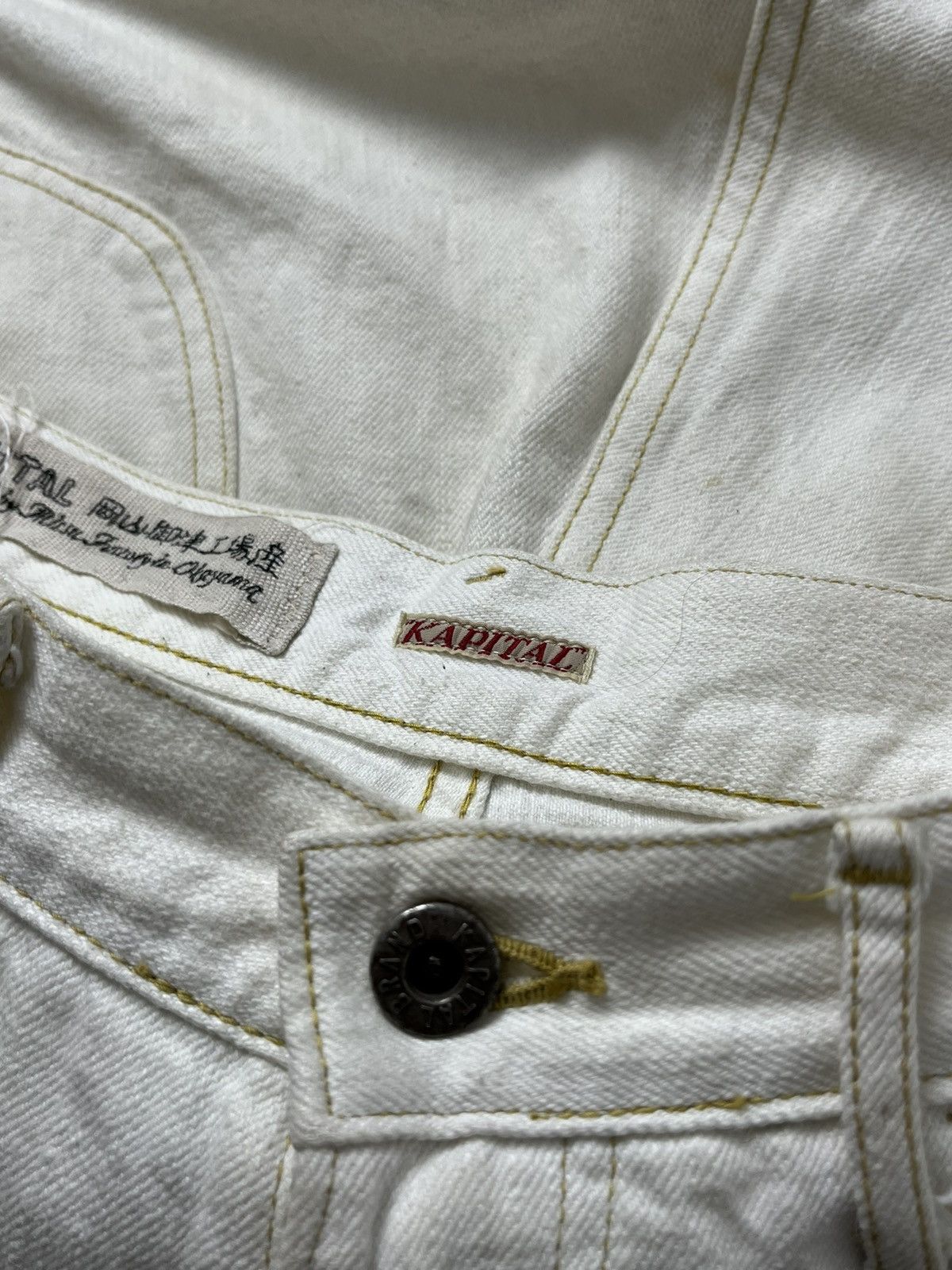 Kapital Kapital sarouel cinch back denim Size US 30 / EU 46 - 13 Thumbnail