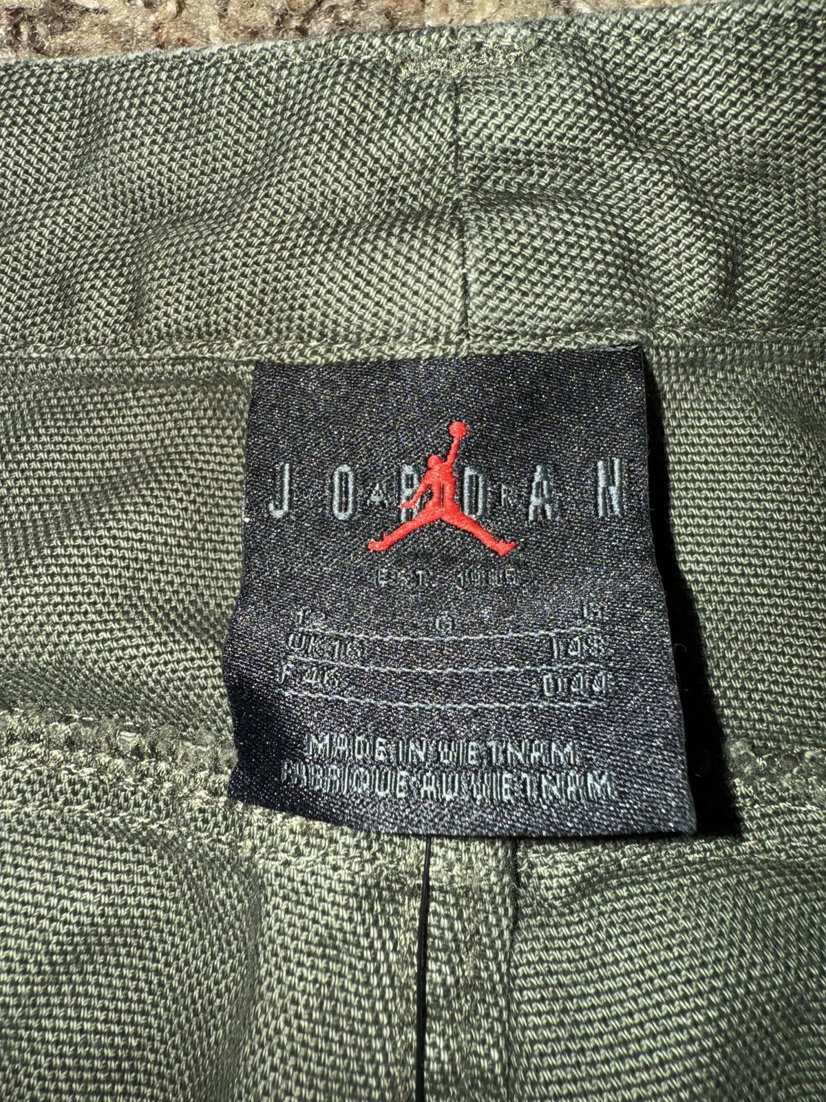 Nike Air Jordan Premium Olive Denim Travis Scott Pants Size 34" / US 12 / IT 48 - 7 Thumbnail