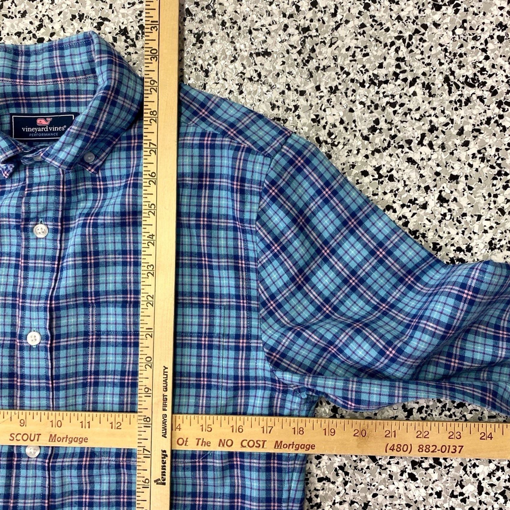 Vineyard Vines Vineyard Vines Murray Shirt Button-Up Flannel Classic Fit XS Men Multicolor Plaid Button-Down Size US XS / EU 42 / 0 - 3 Thumbnail