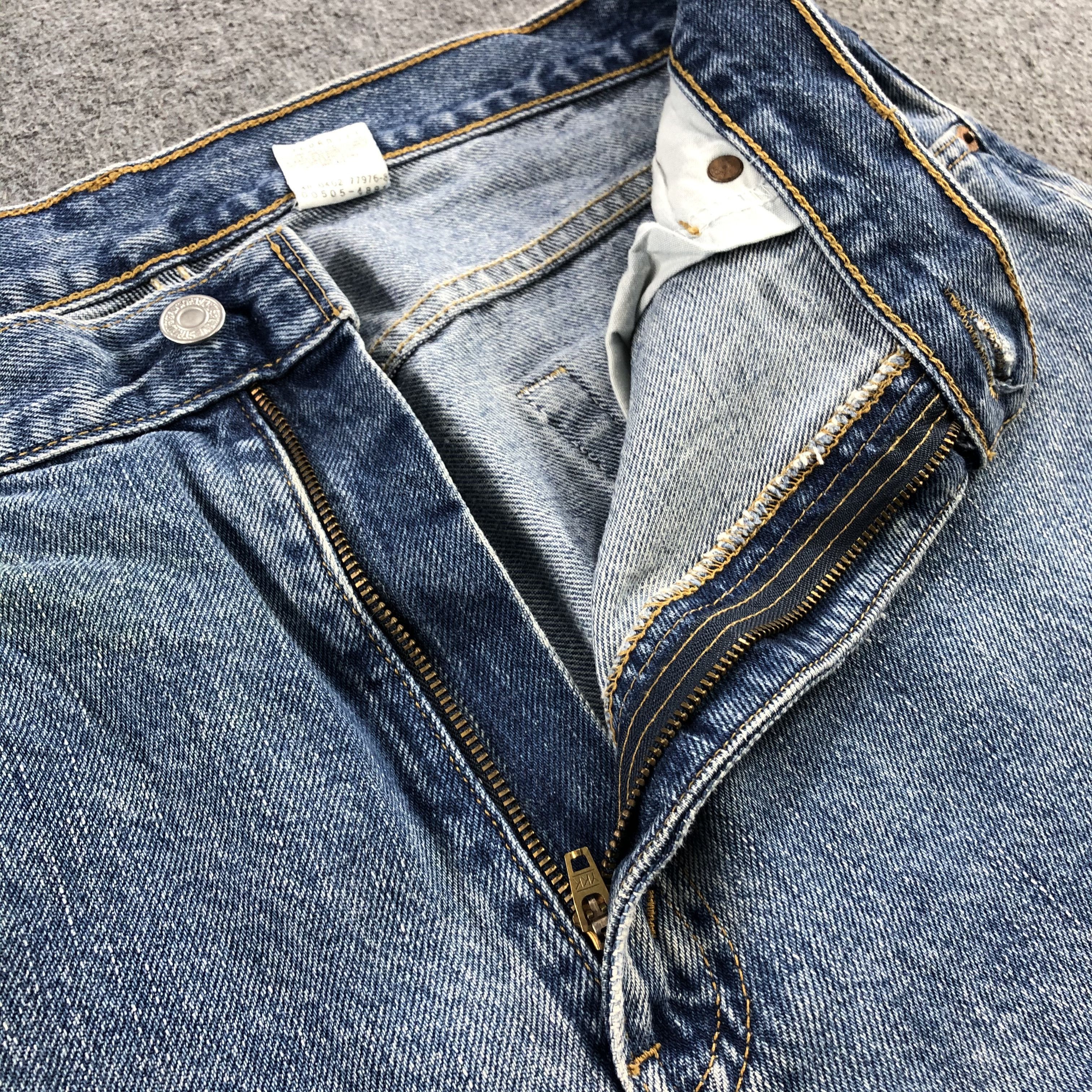 Levi's Vintage 90s Blue Wash Levis 505 Jeans-J2136 Size US 36 / EU 52 - 8 Thumbnail