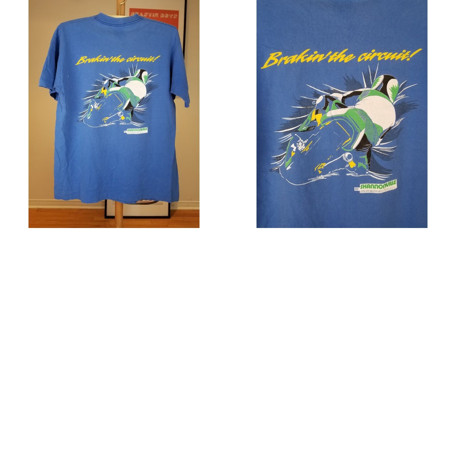 Fruit Of The Loom VINTAGE RACE SUPER SERIES MOTOCROSS MOTOPLAN SINGLE STITCH T-SHIRT SZ LARGE Size US L / EU 52-54 / 3 - 8 Thumbnail