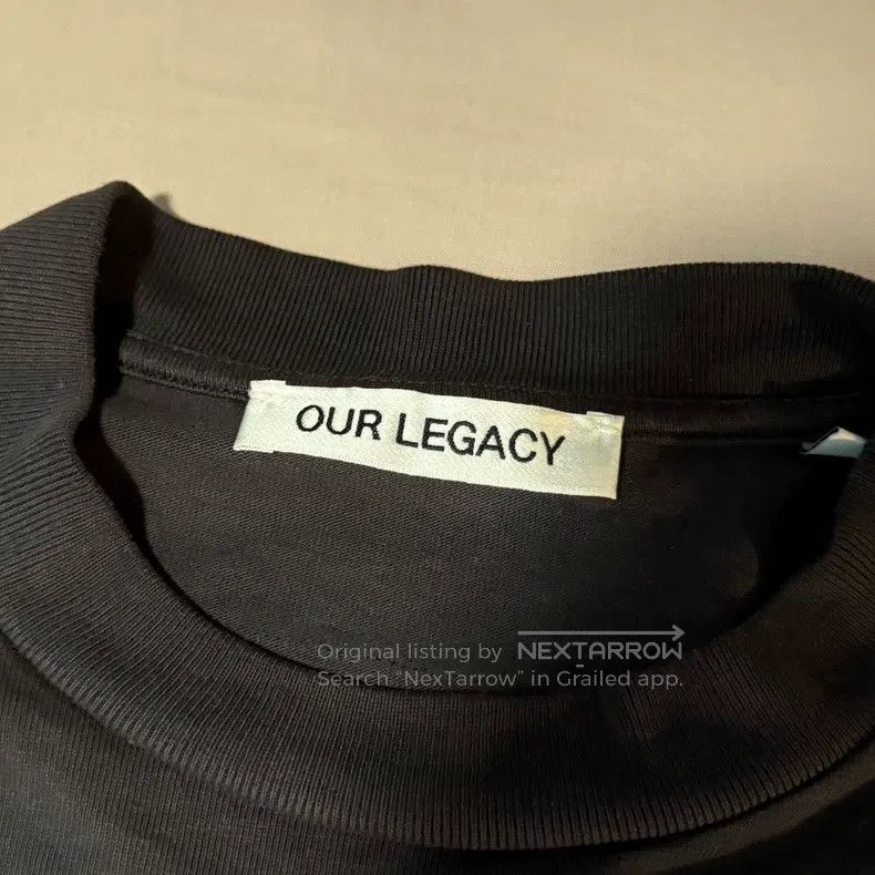 Our Legacy Our Legacy Black Short Sleeve T-Shirt Size US M / EU 48-50 / 2 - 3 Thumbnail