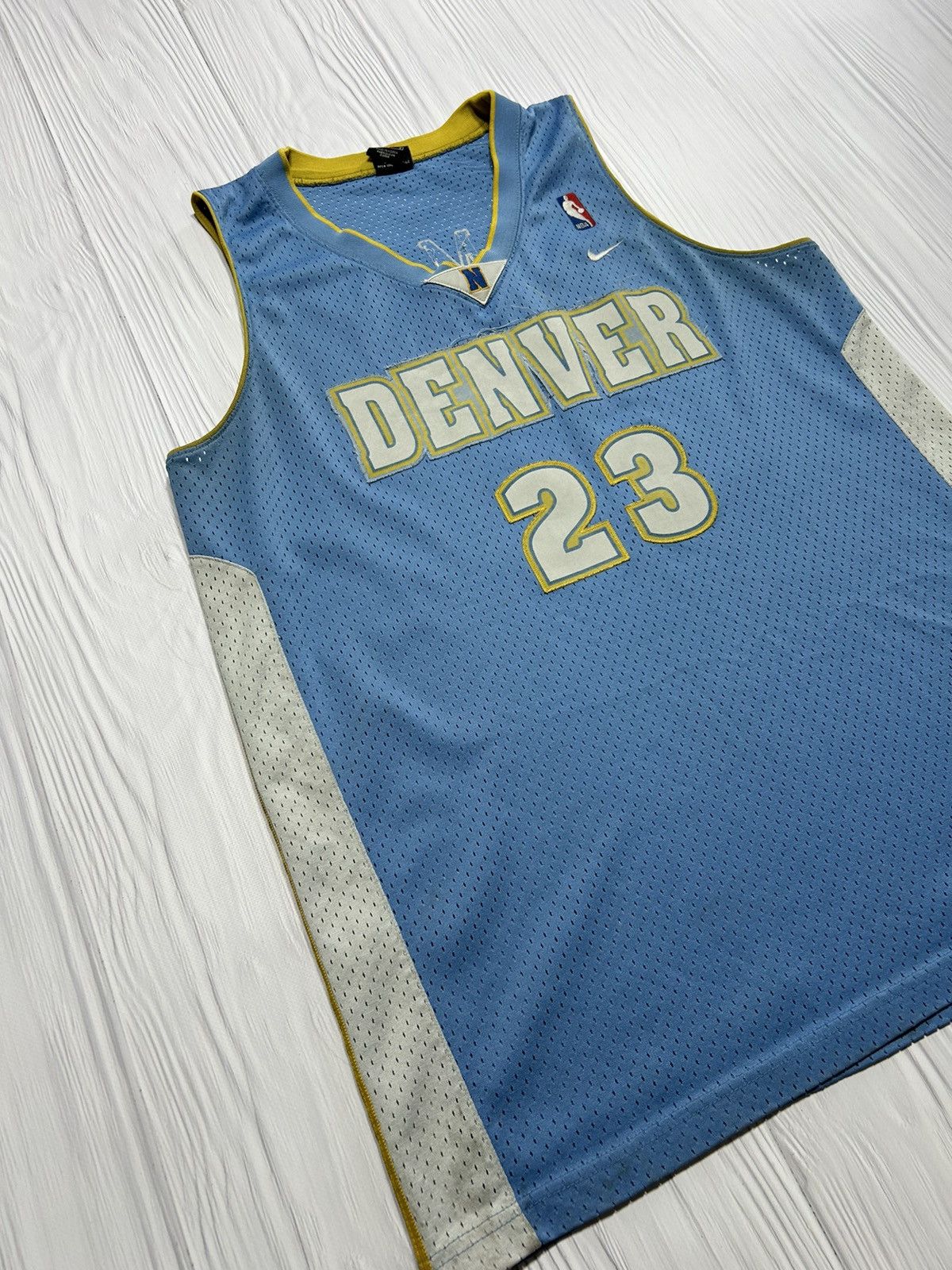 NBA Vintage Nike NBA Marcus Camby #23 Denver Jersey Size US L / EU 52-54 / 3 - 4 Thumbnail