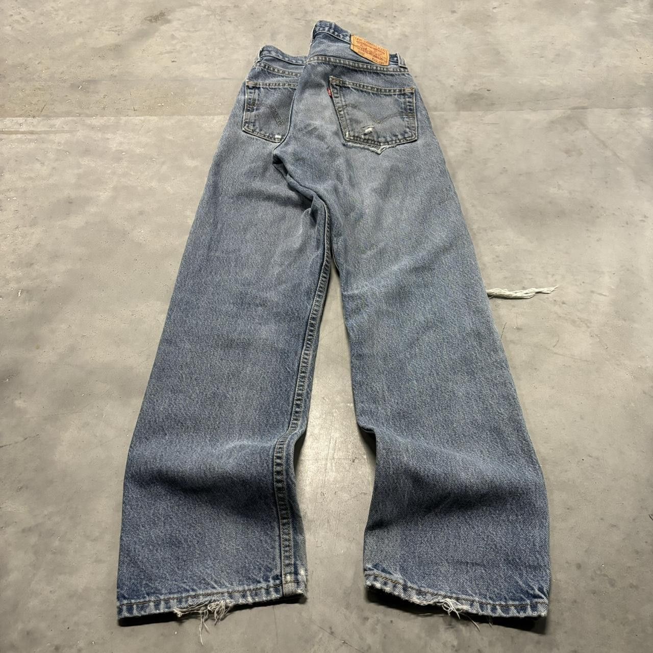 Levi's Vintage Y2K/2000s Grunge Distressed Levi’s Denim Jeans! Size US 30 / EU 46 - 4 Thumbnail