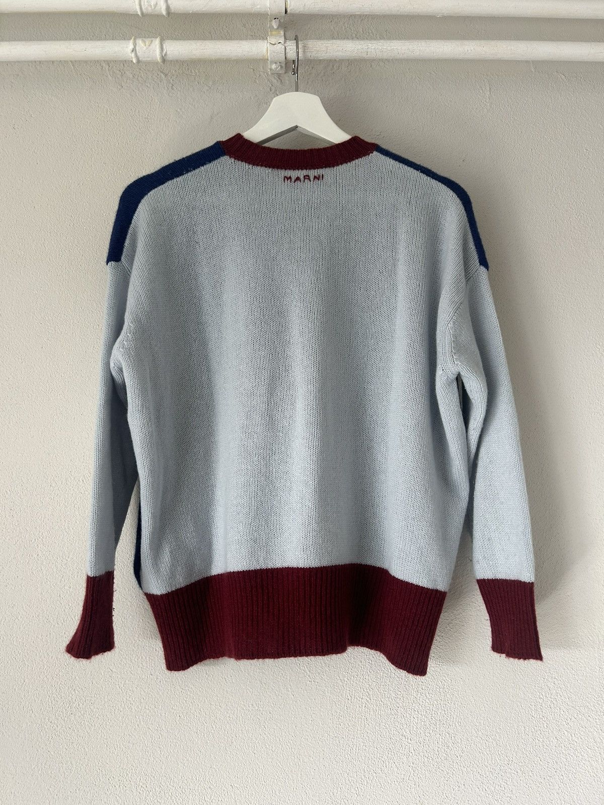 Marni Colorblock Cashmere Sweater Size XS / US 0-2 / IT 36-38 - 2 Thumbnail