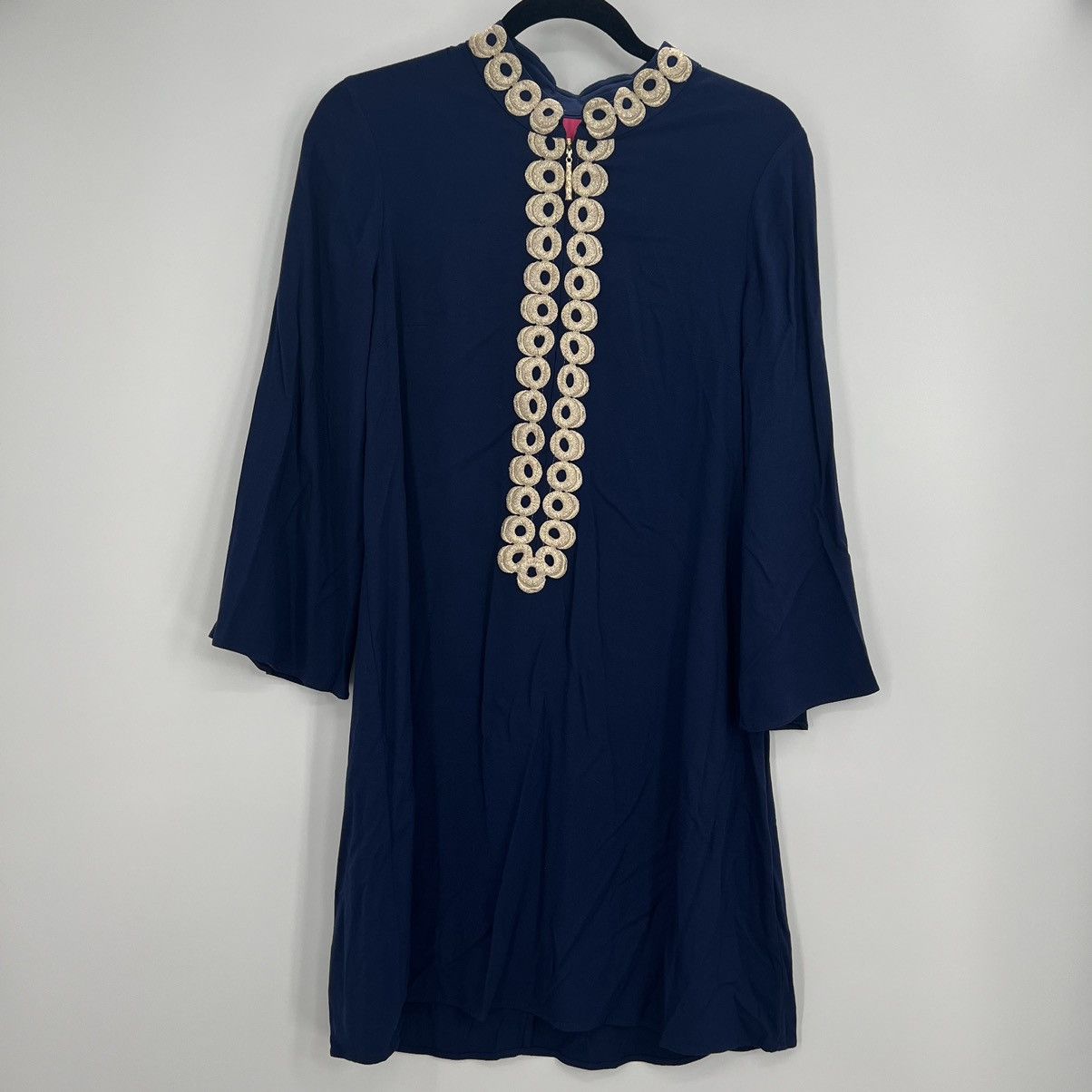 Lilly Pulitzer Lilly Pulitzer Gracelynn Mini Dress 3/4 Sleeve A-line Tunic Size M / US 6-8 / IT 42-44 - 8 Thumbnail