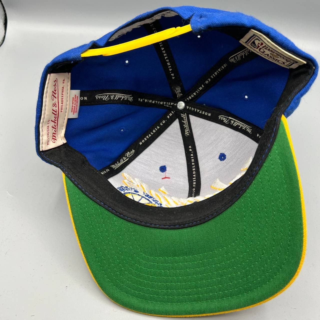 Mitchell & Ness GSW Golden State Warriors NBA Hat Snap back Cap Men Size ONE SIZE - 5 Thumbnail