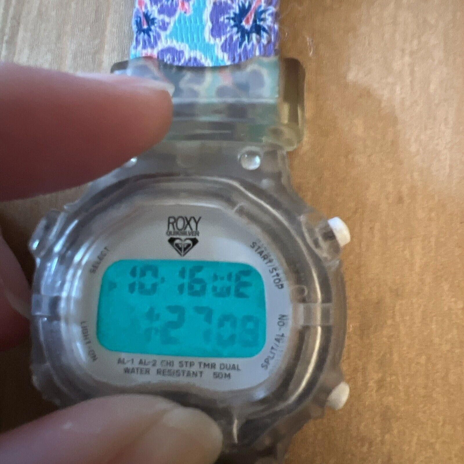 Other Roxy Model Rxd101 Watch Hibiscus Band New Battery Size ONE SIZE - 2 Thumbnail