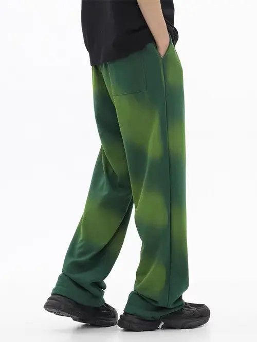 VIBE Street Gradient Color Block Loose Straight Leg Lounge Pants Size US 30 / EU 46 - 7 Thumbnail