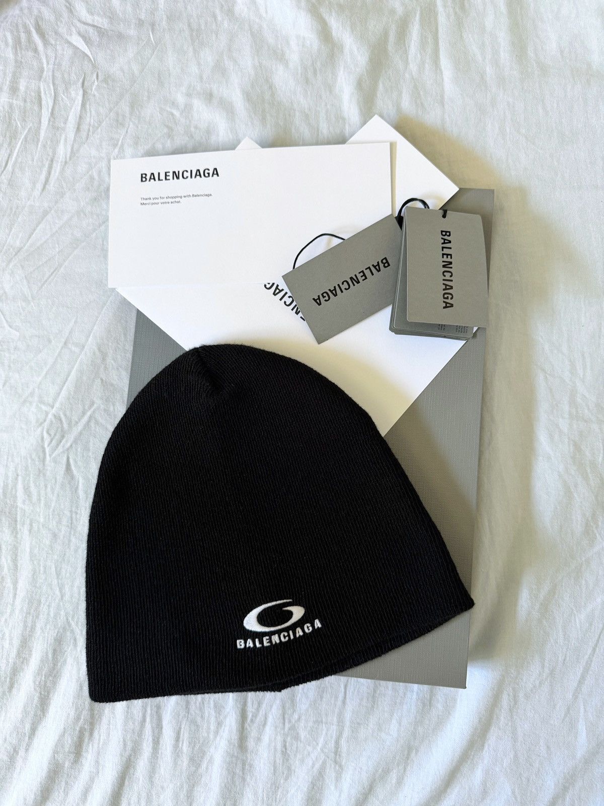 Balenciaga Balenciaga AW24 Loop Icon Sports Knit Beanie Mask | Grailed