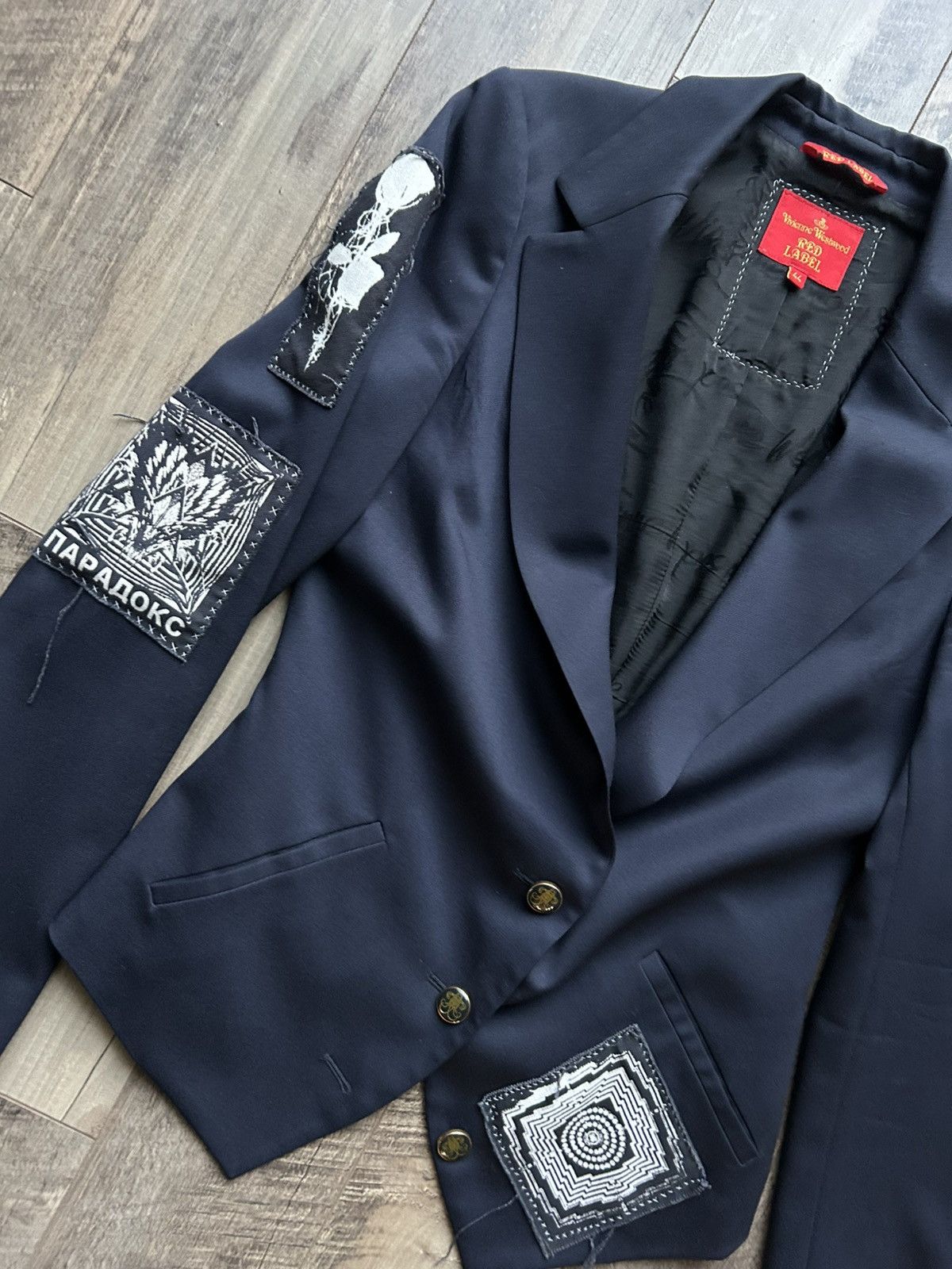 Vivienne Westwood Vivienne Westwood Red label navy blue blazer Size M / US 6-8 / IT 42-44 - 2 Thumbnail