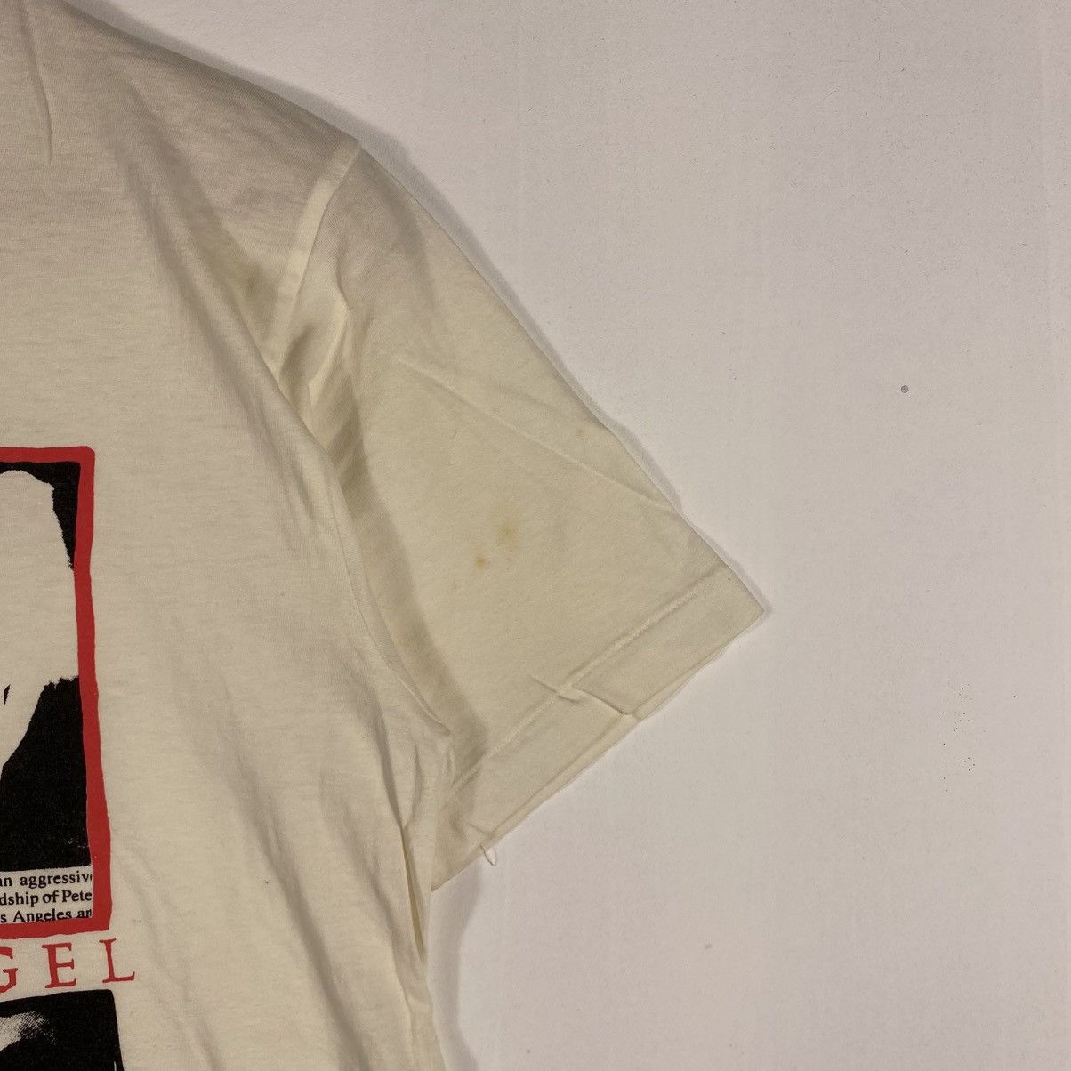 Vintage Vintage 80's ROMANIAN ANGEL Photography Graphic Tee Shirt Size US M / EU 48-50 / 2 - 4 Thumbnail