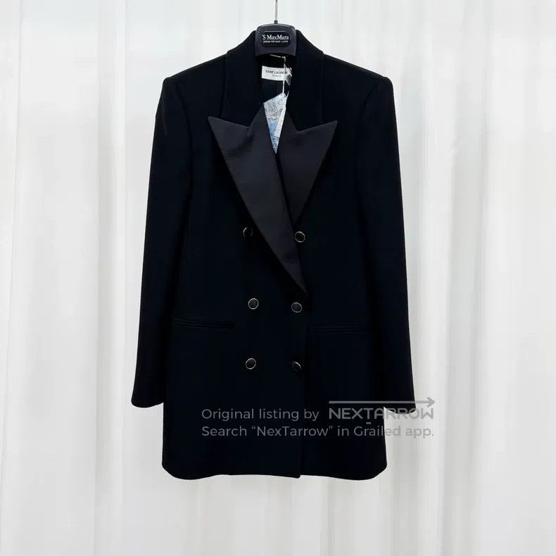 Saint Laurent Paris Saint Laurent Paris size 40 blazer Size L / US 10 / IT 46 - 1 Thumbnail