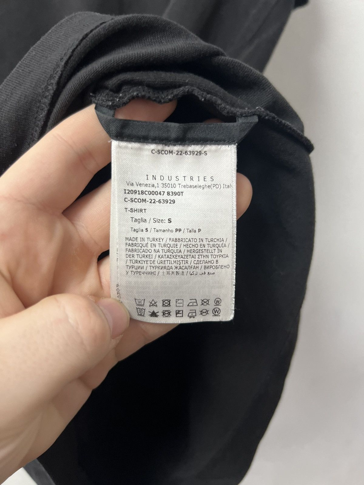 Moncler T-Shirt Moncler big logo black Size US S / EU 44-46 / 1 - 9 Thumbnail