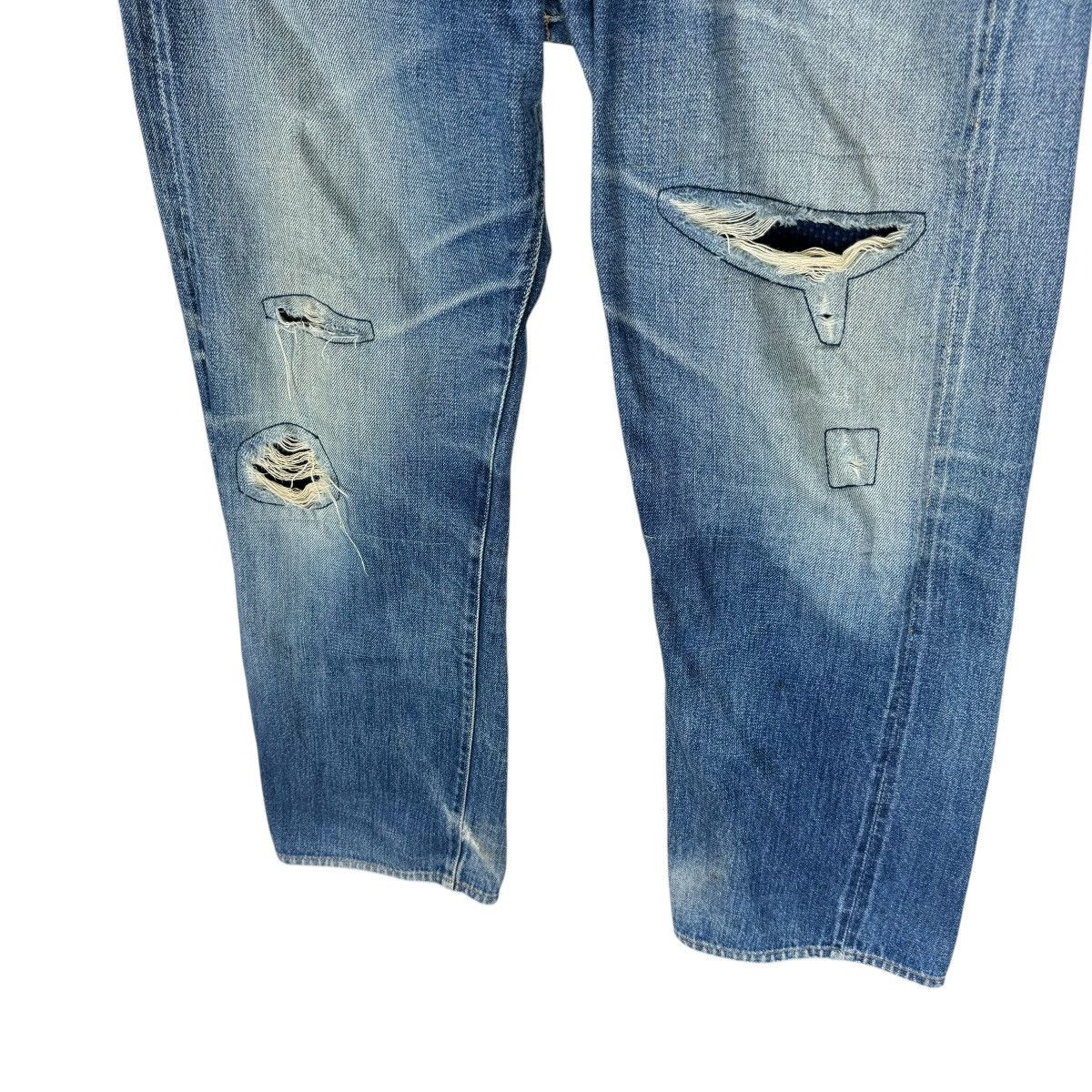 Denime 🌟DENIM JAPAN PATCHWORK JEANS PANTS Size US 34 / EU 50 - 5 Thumbnail