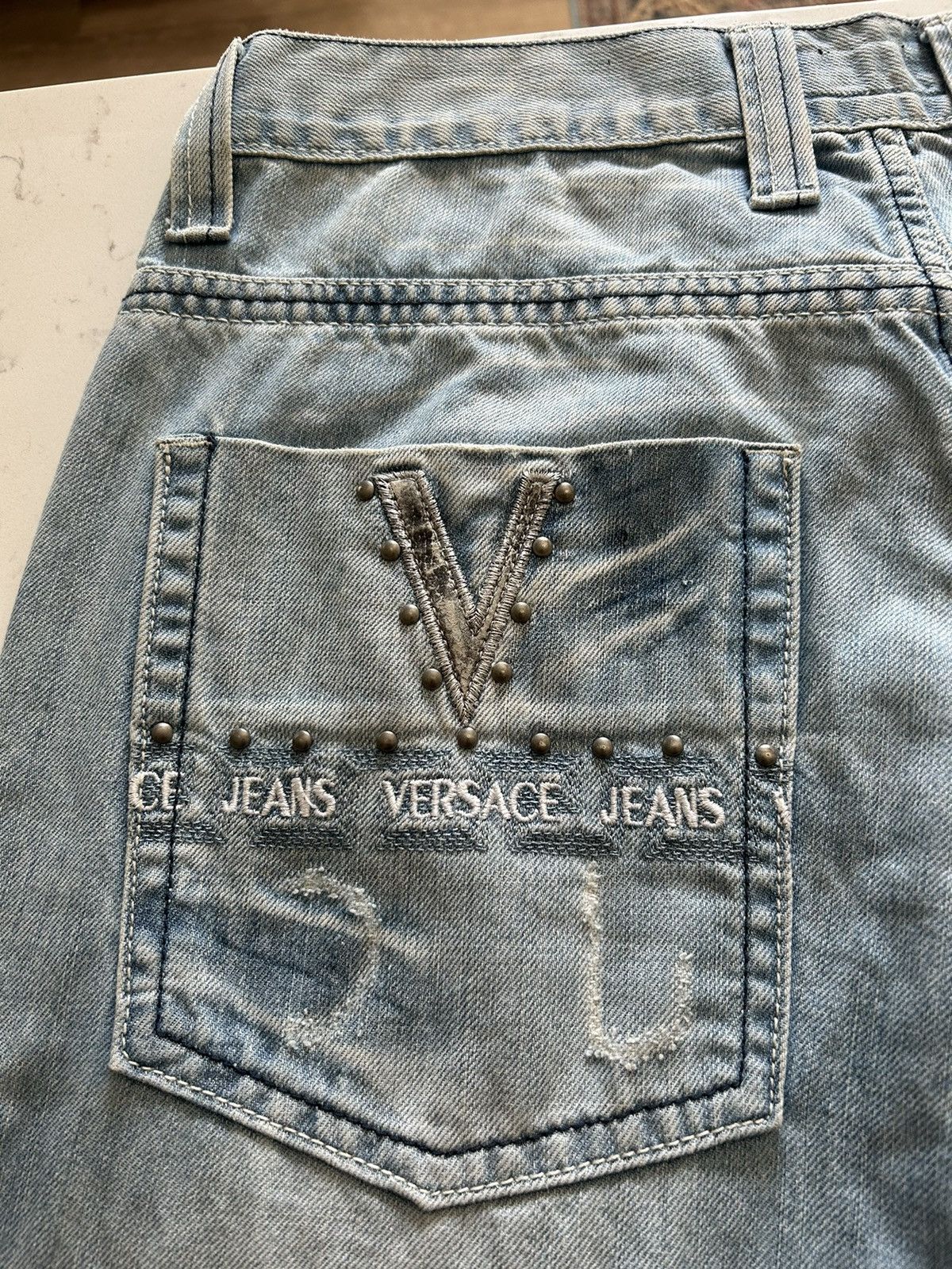 Versace Jeans Couture Vintage Versace Denim Size US 33 - 7 Thumbnail