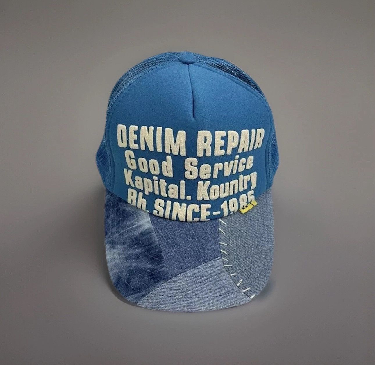 Kapital DENIM REPAIR CAP Size ONE SIZE - 1 Thumbnail