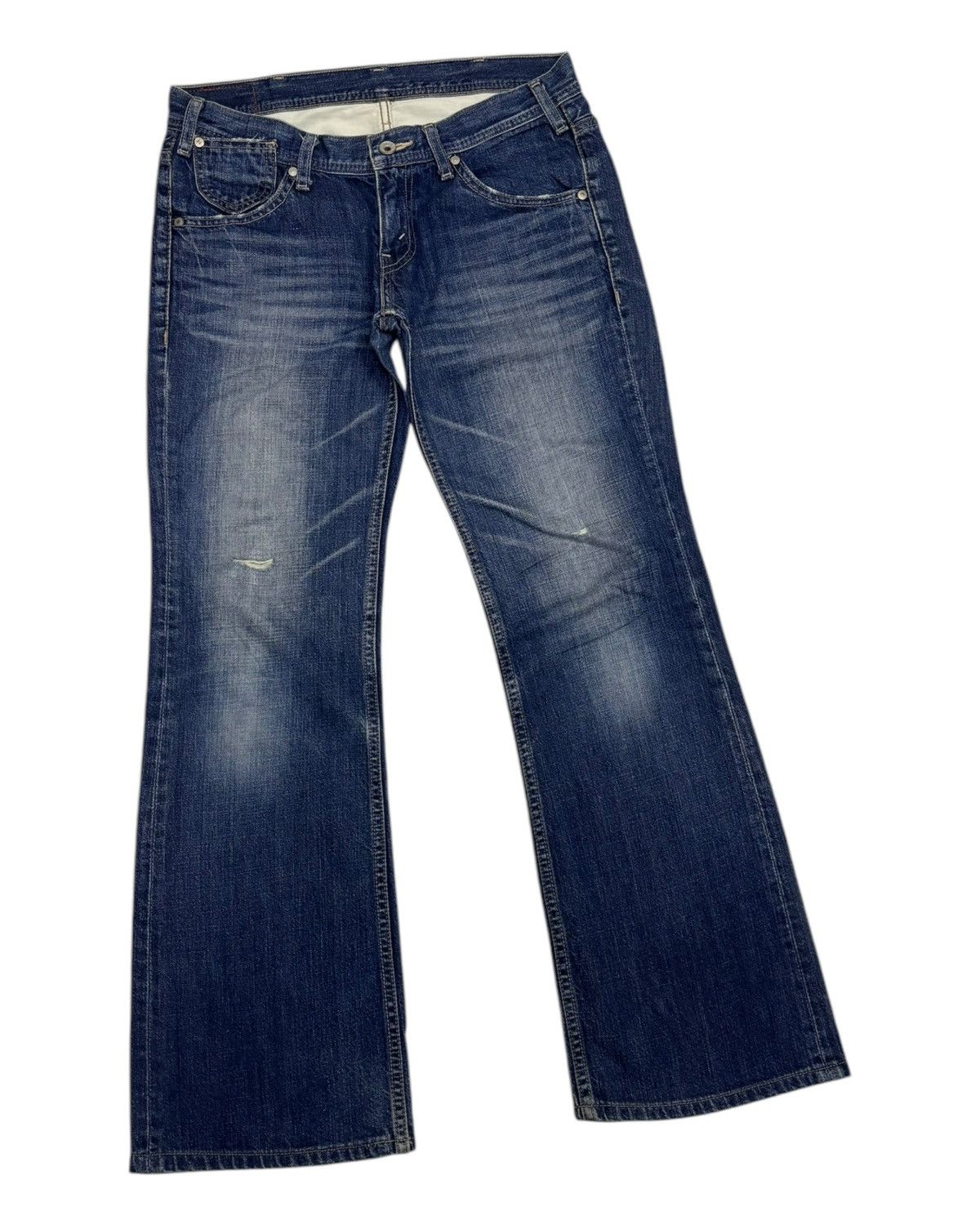 Levi's 🔥LEVIS STRAUSS BOOTCUT DENIM FLARED JEANS Size 30" / US 8 / IT 44 - 3 Thumbnail