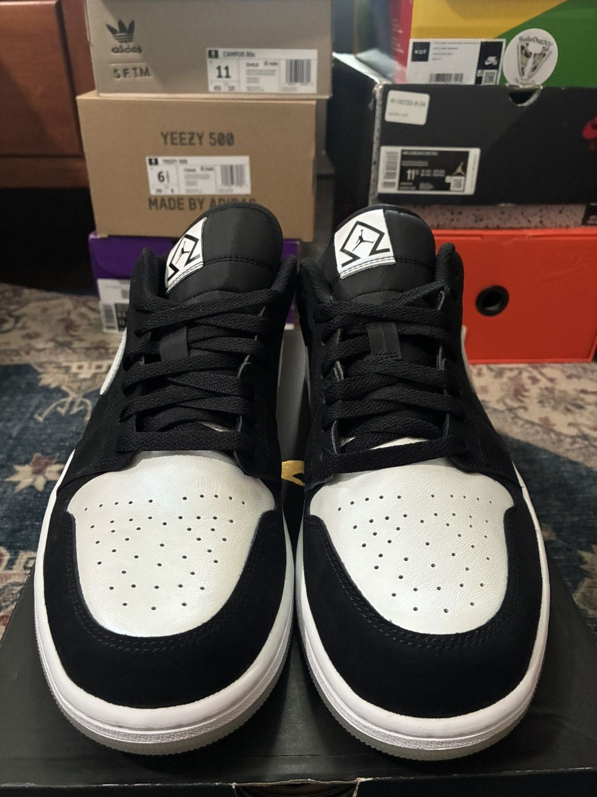 Jordan Brand Air Jordan 1 Low Diamond Shorts SKU DH6931-001 Brand New Size US 11.5 / EU 44-45 - 5 Thumbnail