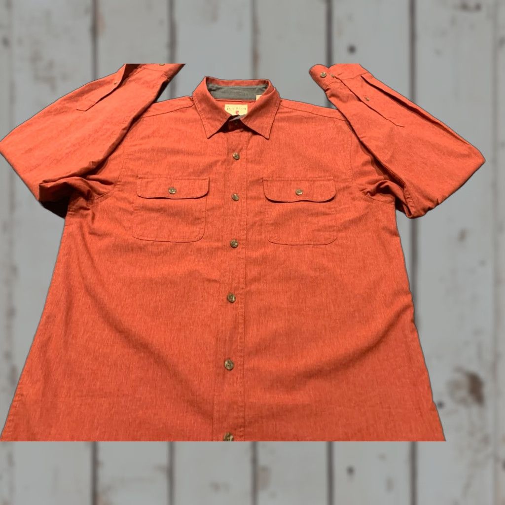 Vintage RedHead Mens Long Sleeve Cotton Button-Up Shirt Valentine’s M Size US M / EU 48-50 / 2 - 1 Thumbnail