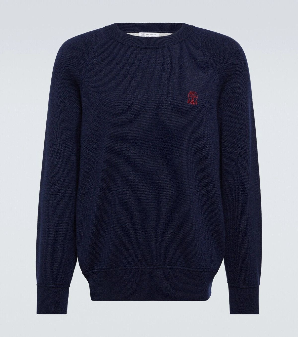 Brunello Cucinelli Sweater in Navy Blue Size US S / EU 44-46 / 1 - 1 Thumbnail
