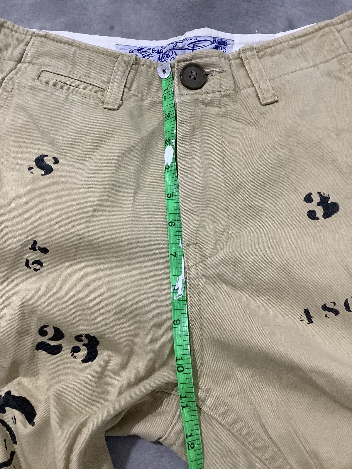 Mister Freedom 🛒Need Gone🛒 MFS Vetements The Code of Number Printed Pants Size US 33 - 10 Thumbnail