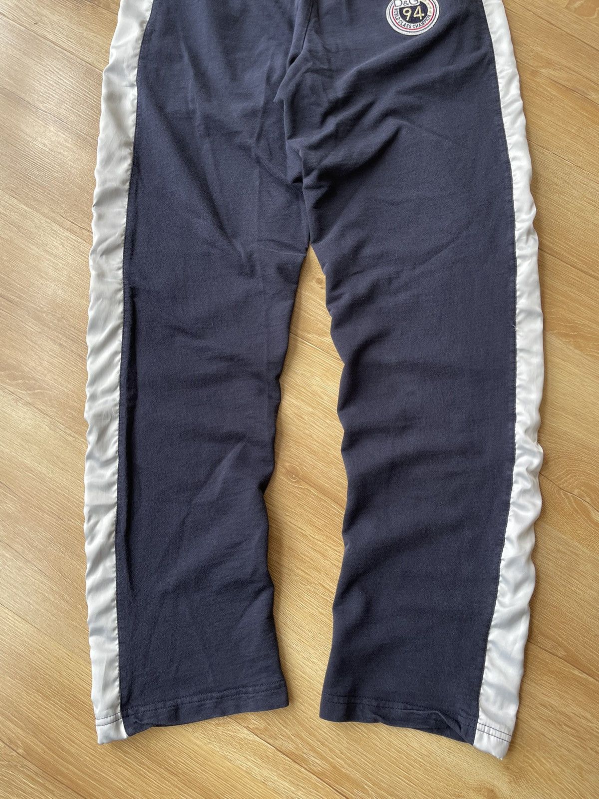 Dolce & Gabbana 90s Dolce Gabbana Stripped Sweatpants Retro Sportswear Y2K Size US 30 / EU 46 - 7 Thumbnail