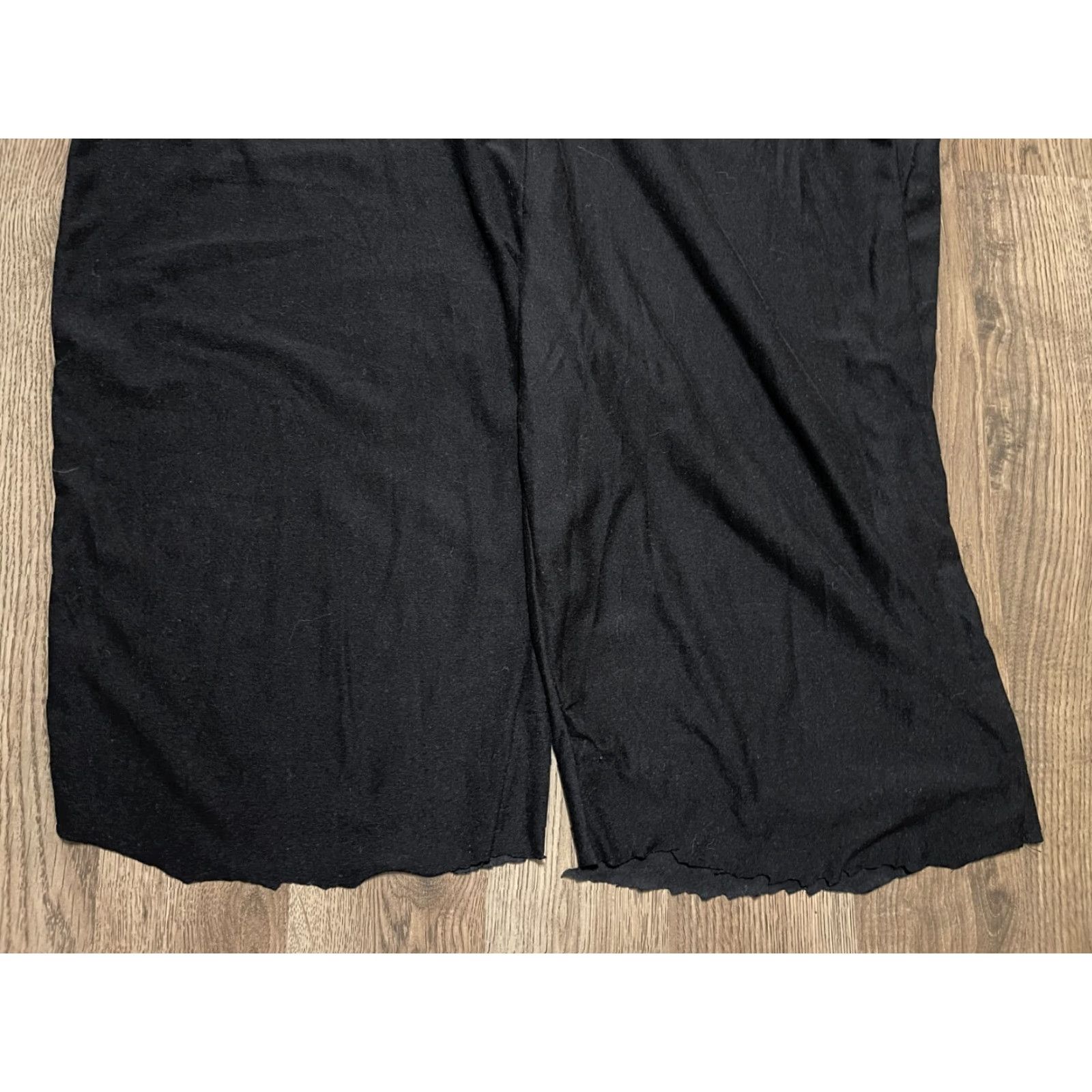 Vintage Bobbie Brooks Shorts Women's 3X Black Pull On Casual Flat Front Cut Legs Womens Size 40" / US 18 - 3 Thumbnail