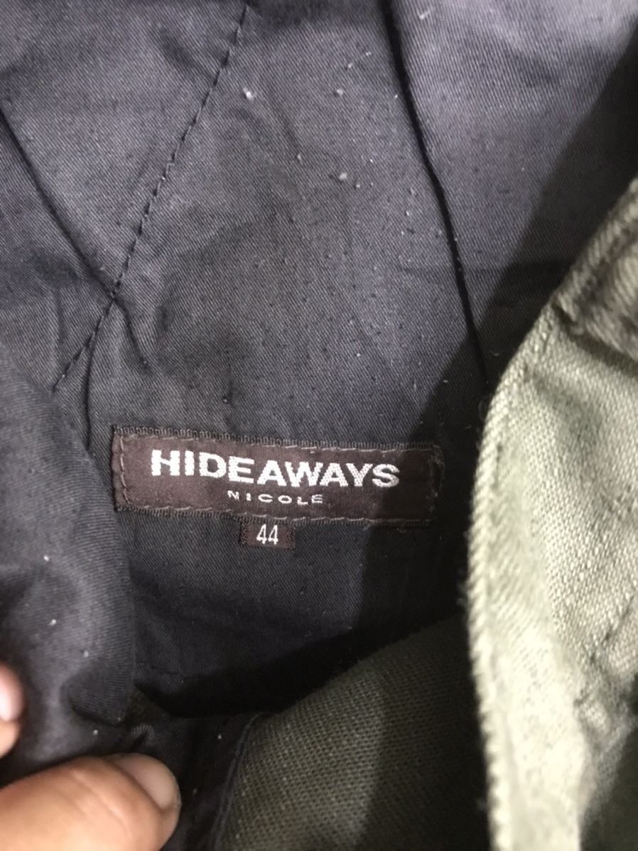 Japanese Brand Unisex HIDEAWAYS FLARE Multipockets Pant Size US 31 - 12 Thumbnail