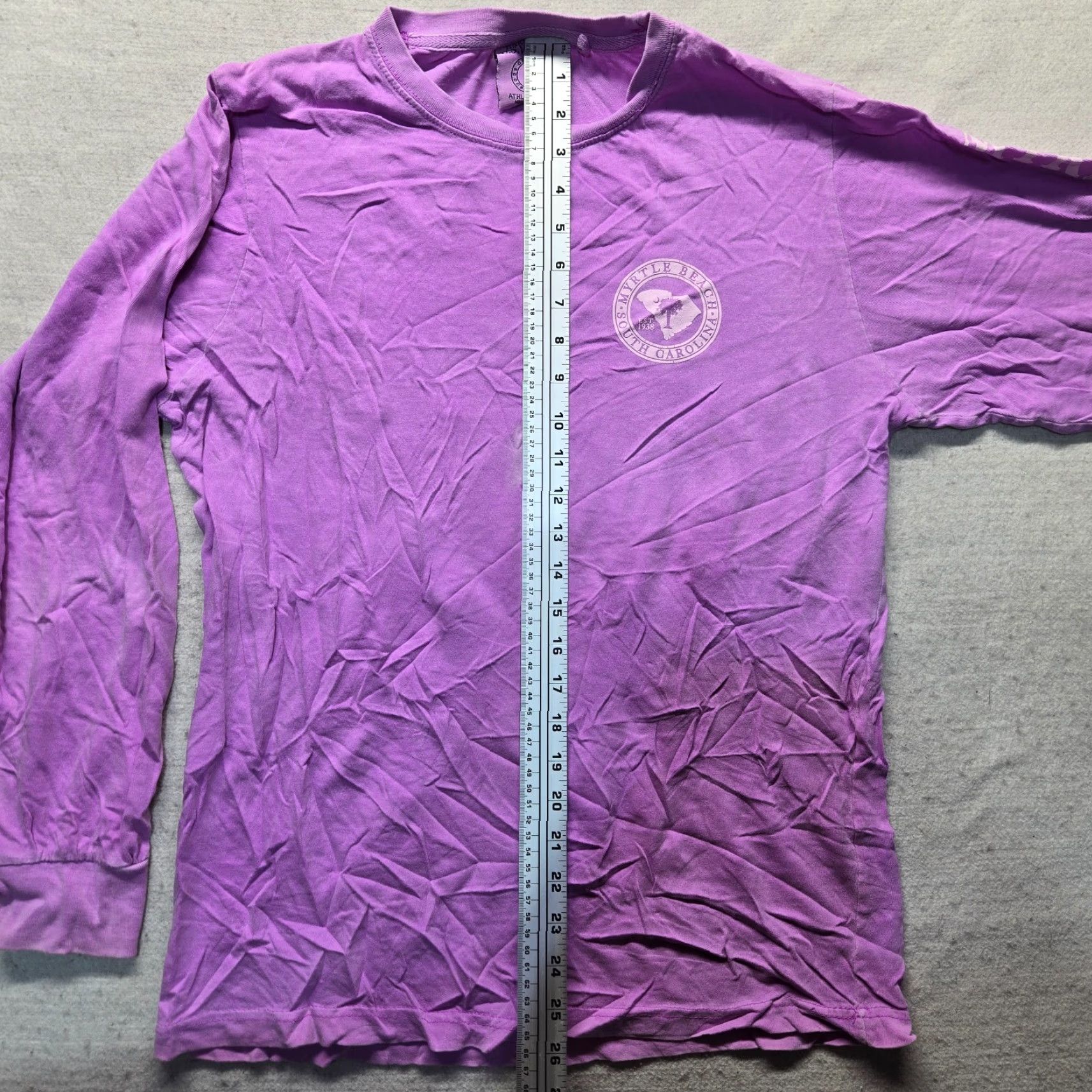 Vintage VINTAGE Myrtle Beach South Carolina SC Purple Tee T-Shirt Women’s Medium Size M / US 6-8 / IT 42-44 - 7 Thumbnail