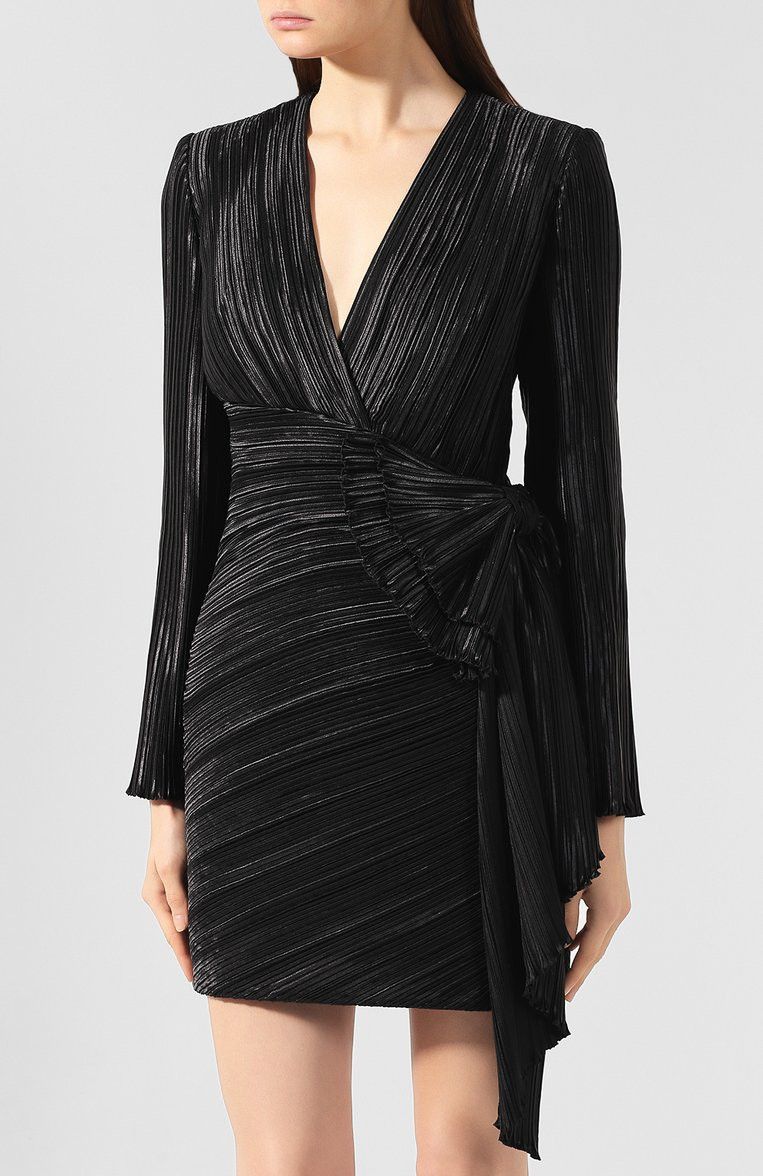 Givenchy o1y0925 Elegant Mini Dress in Black Size XS / US 0-2 / IT 36-38 - 2 Thumbnail