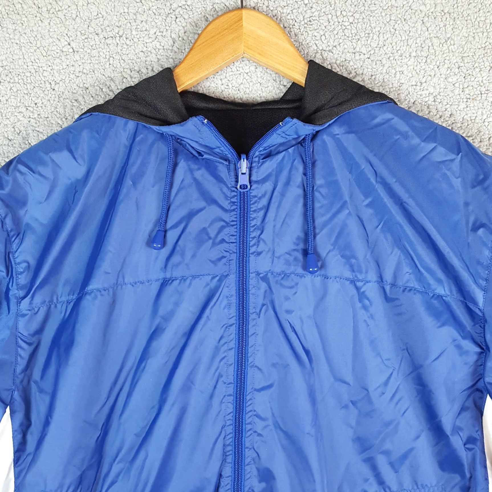 Vintage VINTAGE Lavon Tracksuit 2 Piece Reversible Fleece Hoodie Jacket Zip Striped Size L Men’s Blue 90s Y2K 2000s Athleisure Windbreaker Size US 33 - 3 Thumbnail