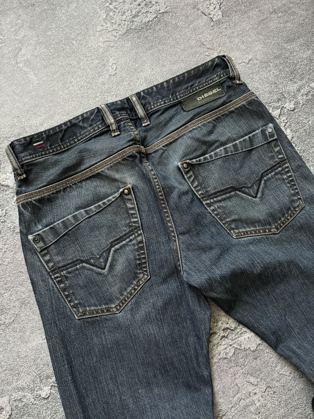 Diesel × Diesel Black Gold × Vintage Diesel 31/32 krooley wash 0088z denim pant trouser Jean chin Size US 31 - 4 Thumbnail