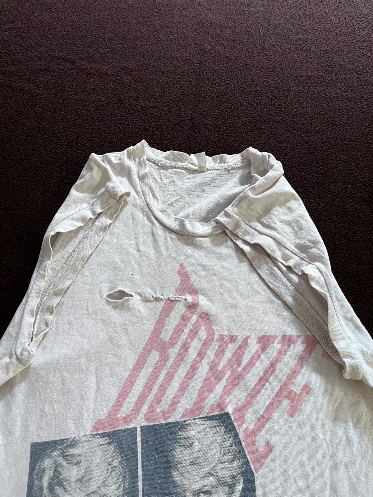 Band Tees Vintage David Bowie 1983 Trash Size US L / EU 52-54 / 3 - 5 Thumbnail
