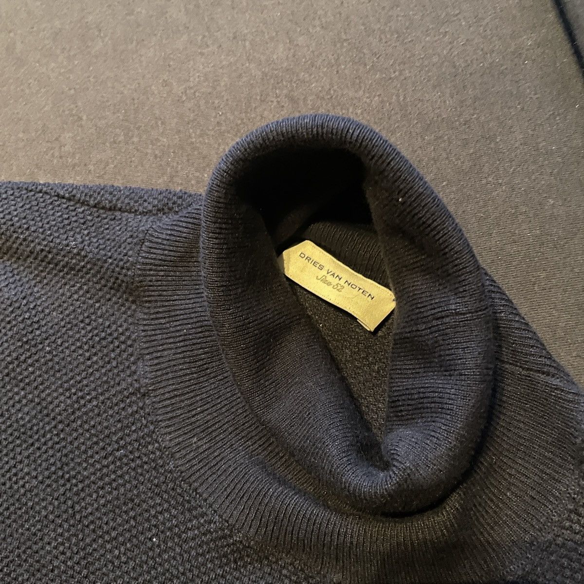 Dries Van Noten Dries van noten turtleneck blue Size US L / EU 52-54 / 3 - 1 Thumbnail