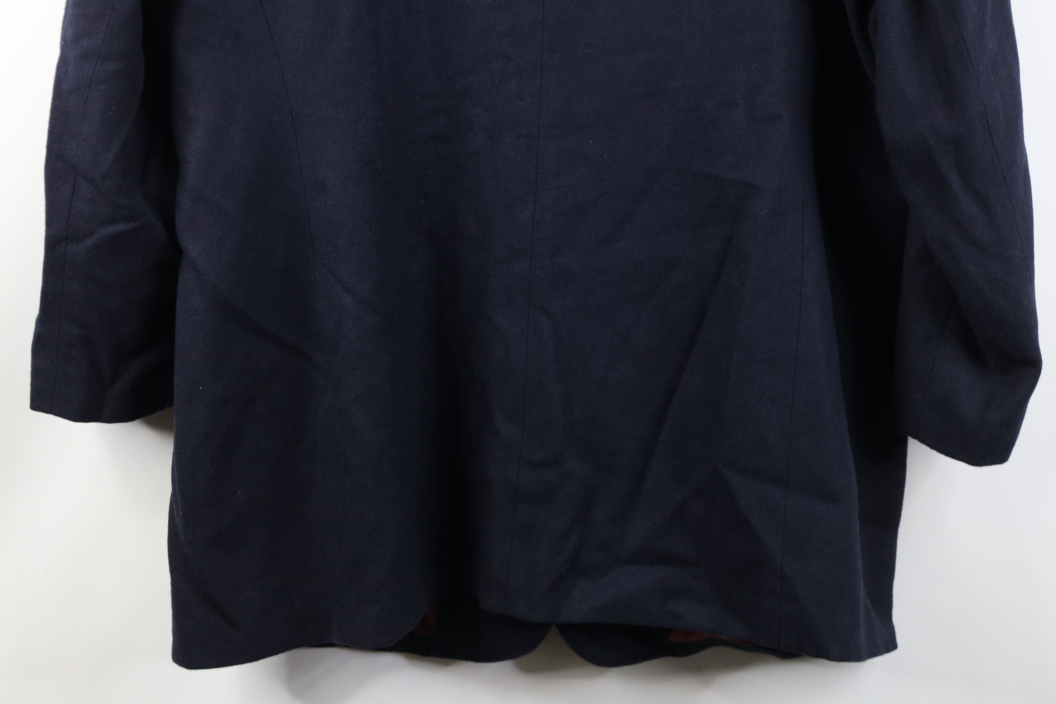 Vintage Vintage 90s Lane Bryant Button Collared Jacket Navy Blue Size XXL / US 16-18 / IT 52-54 - 14 Thumbnail