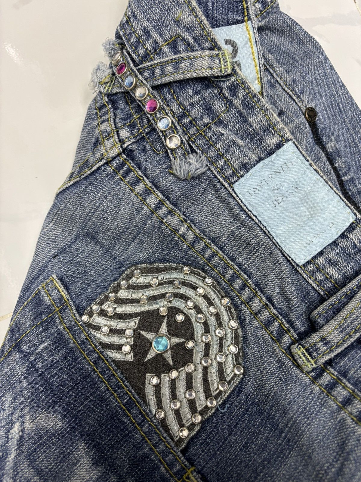 Jimmy Taverniti 🔥TAVERNITI SO JEANS FLARED BOOTCUT JEANS Size 27" / US 4 / IT 40 - 10 Thumbnail