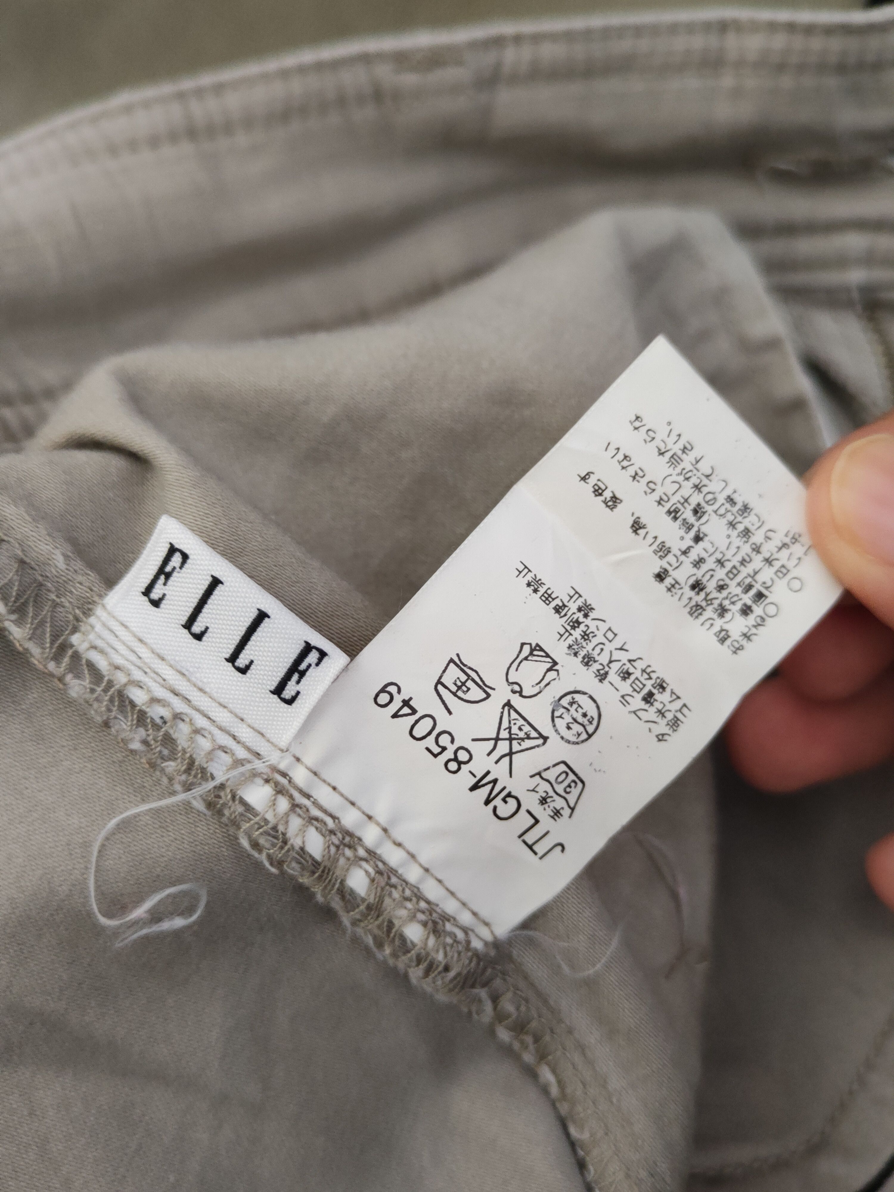 Japanese Brand DL Elle Gray Multipocket Tactical Cargo Pants #770 Size US 29 - 13 Thumbnail