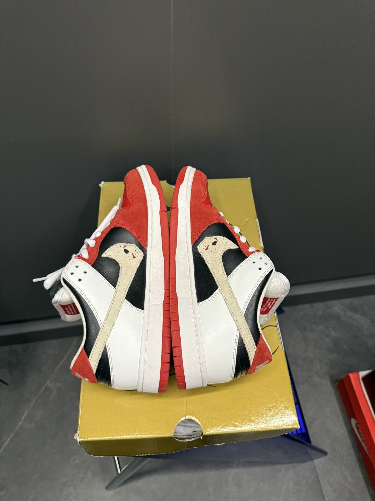 Warren Lotas Warren Lotas Jason Voorhees Dunk Low Size 9.5 Size US 9.5 / EU 42-43 - 7 Thumbnail