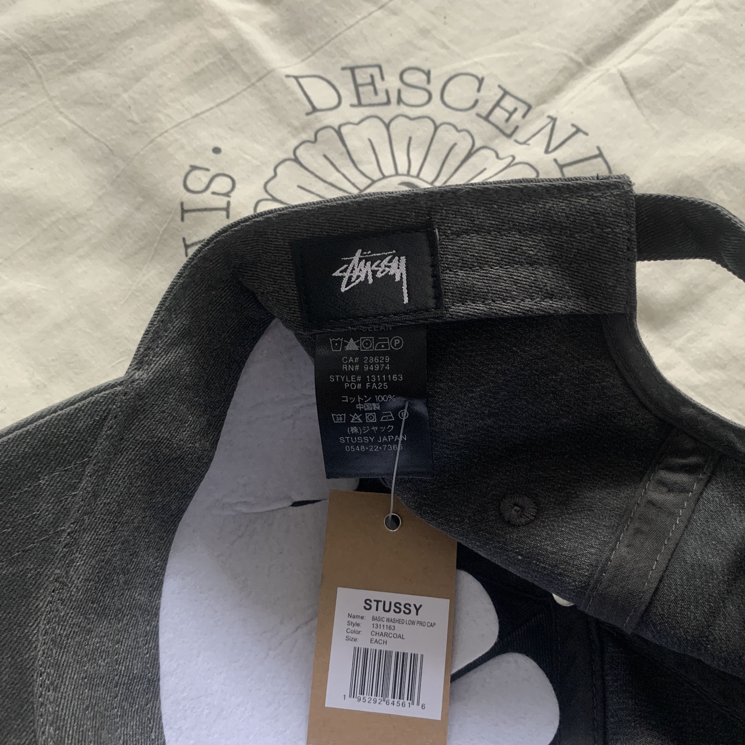Stussy Stussy basic washed low pro cap Size ONE SIZE - 5 Thumbnail