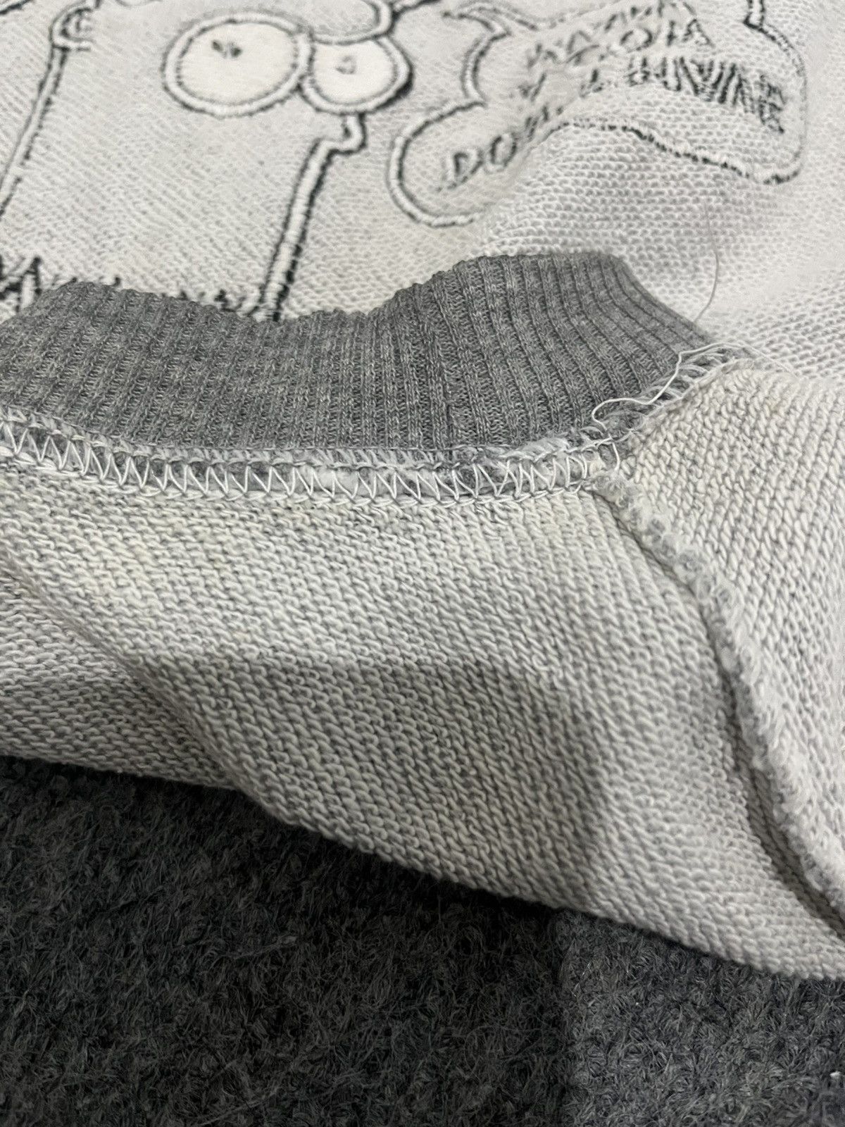 Cartoon Network Sweater Vintage Bart Simpson Embroidery Size US L / EU 52-54 / 3 - 8 Thumbnail